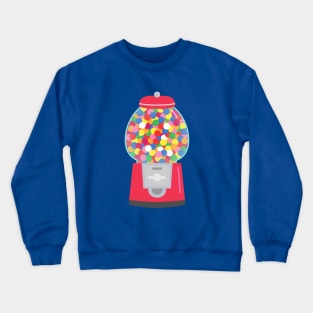 Colorful Candy, Gumball Machine Crewneck Sweatshirt